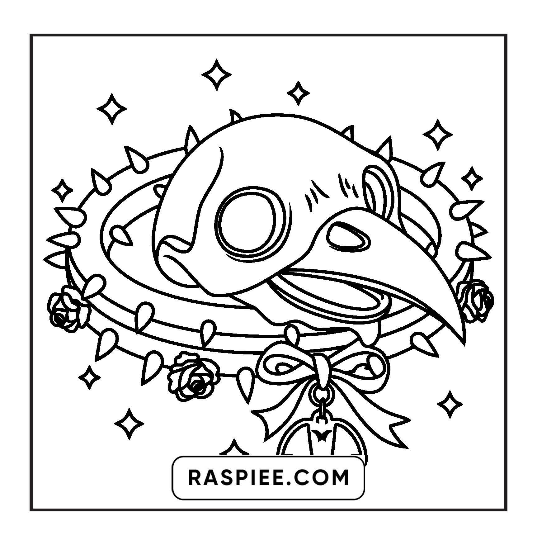 82 Bold and Easy Creepy Kawaii Coloring Pages