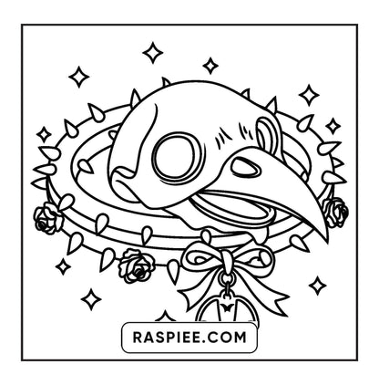 82 Bold and Easy Creepy Kawaii Coloring Pages
