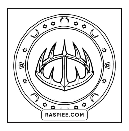 82 Bold and Easy Creepy Kawaii Coloring Pages