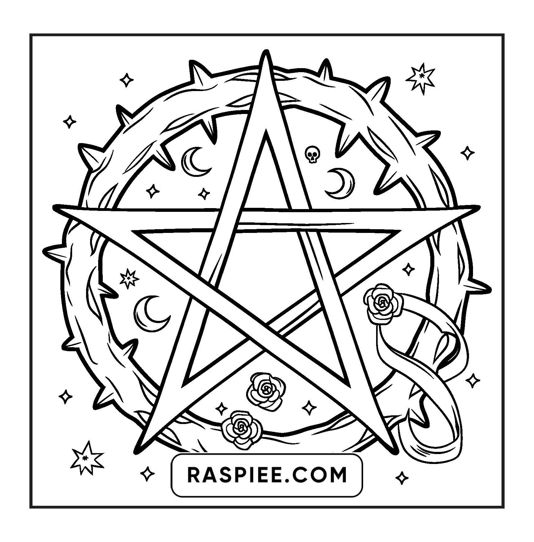 82 Bold and Easy Creepy Kawaii Coloring Pages