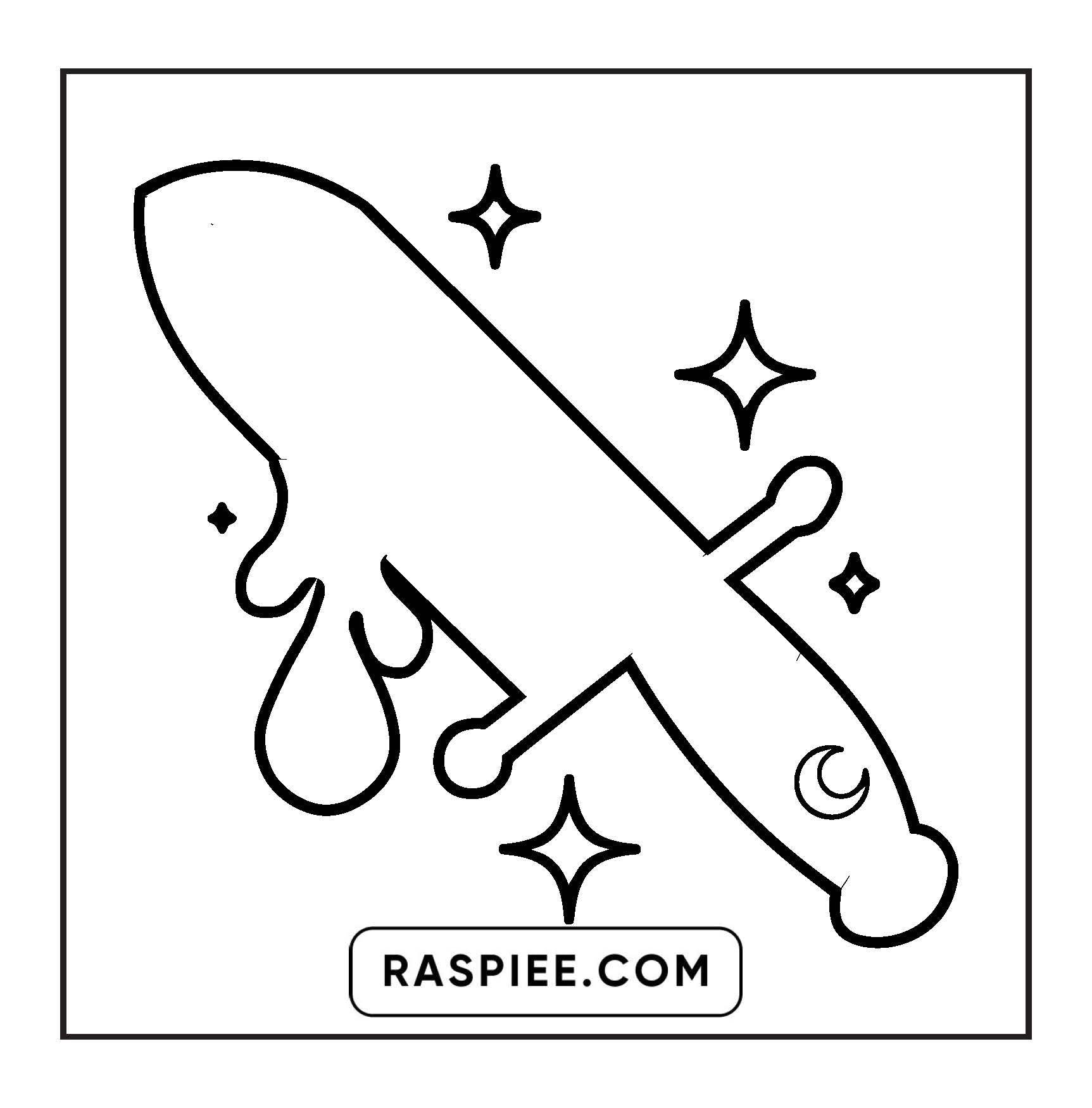 82 Bold and Easy Creepy Kawaii Coloring Pages