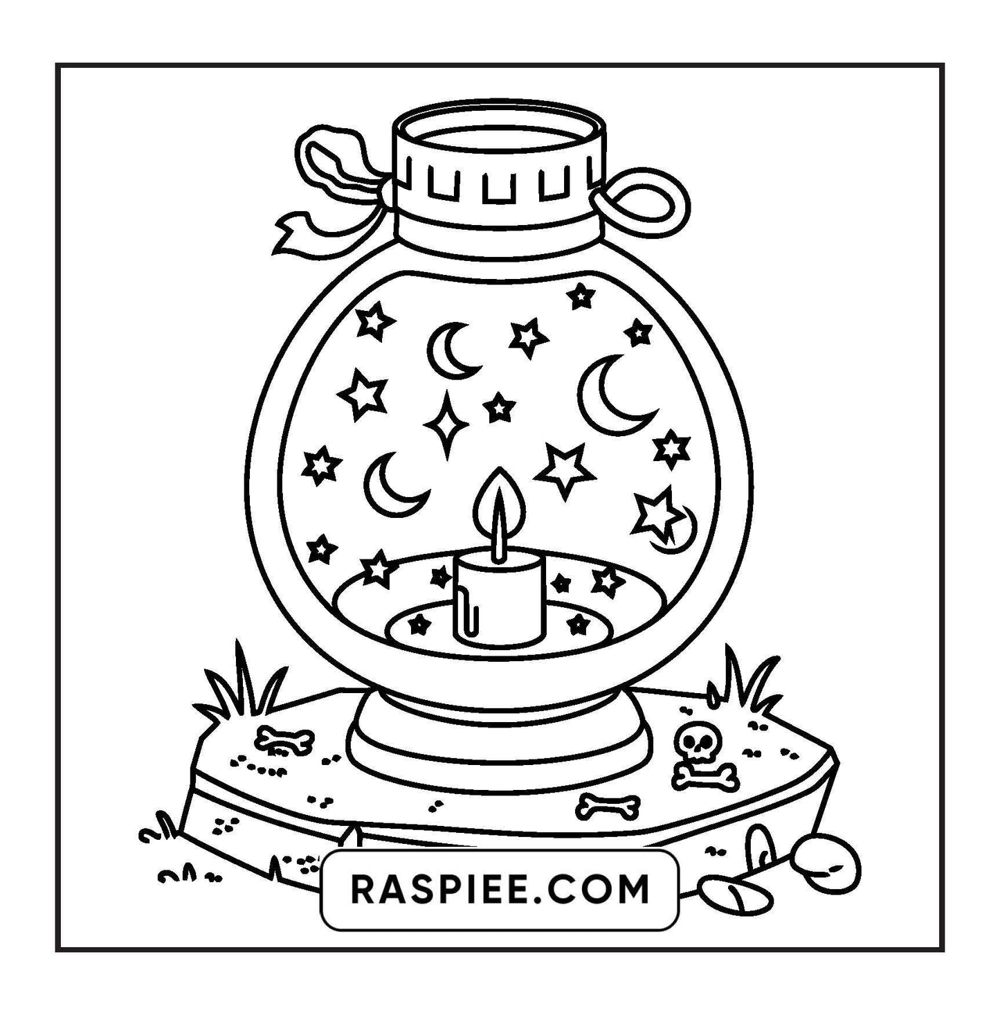 82 Bold and Easy Creepy Kawaii Coloring Pages