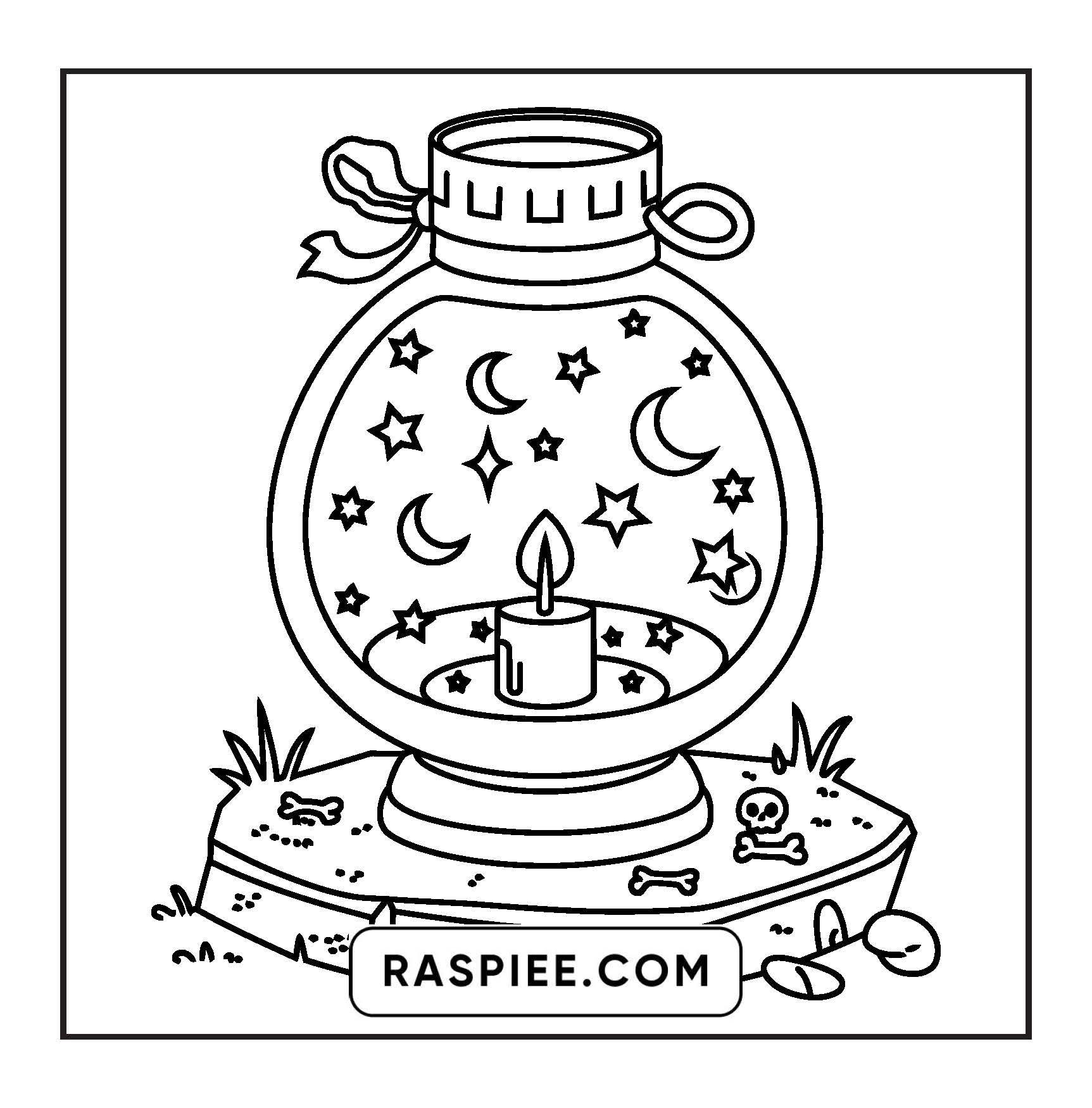 82 Bold and Easy Creepy Kawaii Coloring Pages