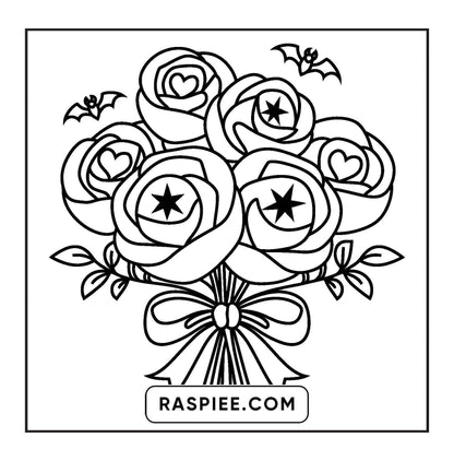 82 Bold and Easy Creepy Kawaii Coloring Pages