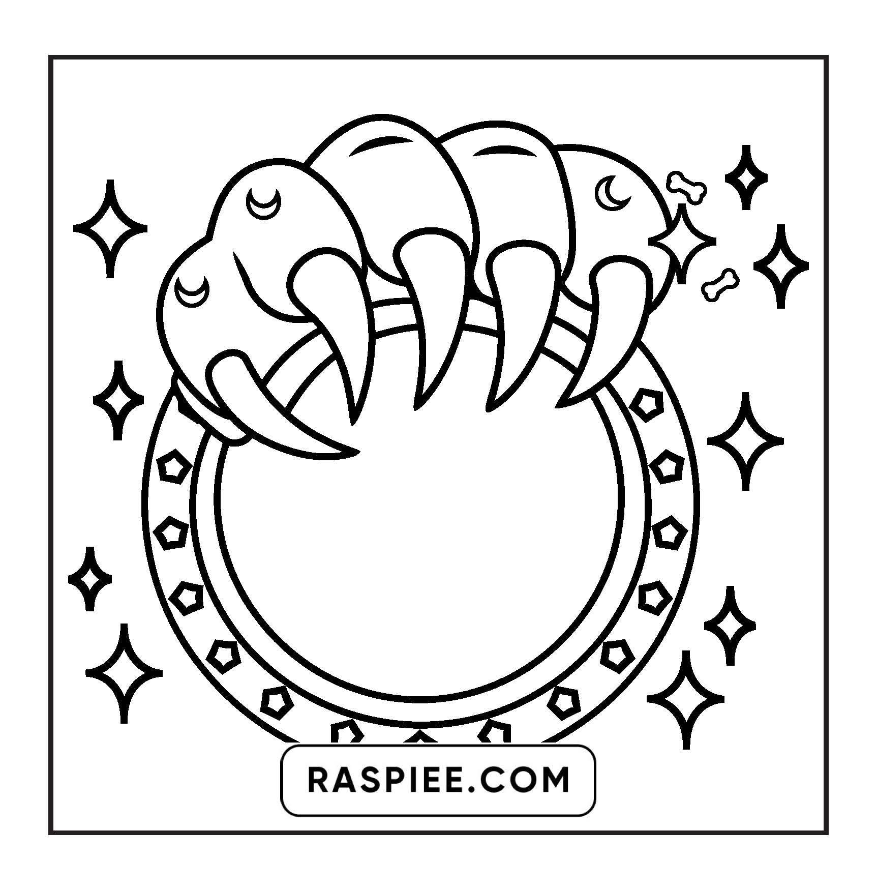 82 Bold and Easy Creepy Kawaii Coloring Pages