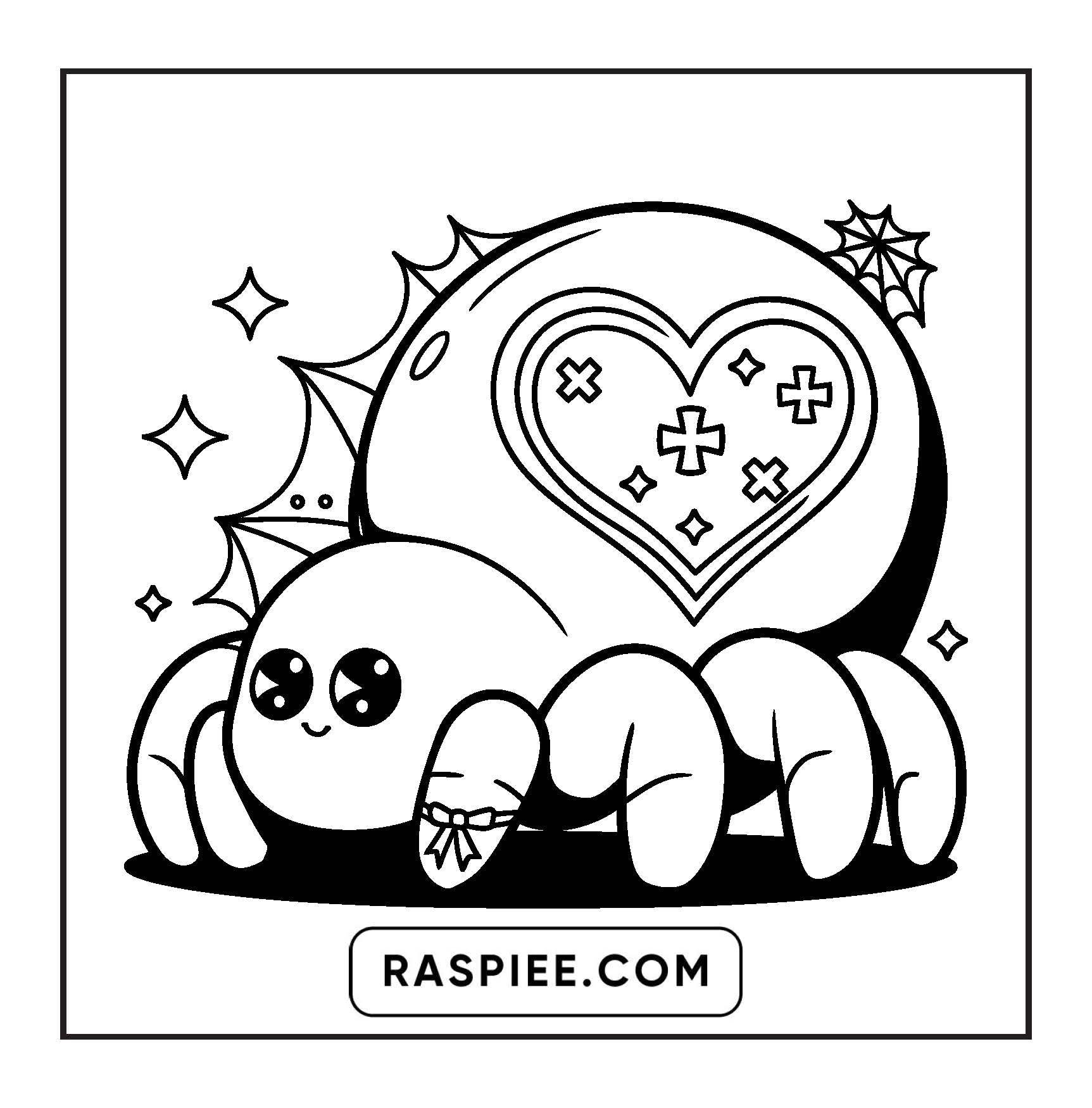 82 Bold and Easy Creepy Kawaii Coloring Pages