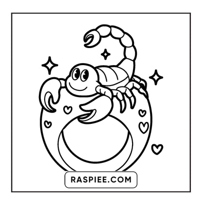 82 Bold and Easy Creepy Kawaii Coloring Pages