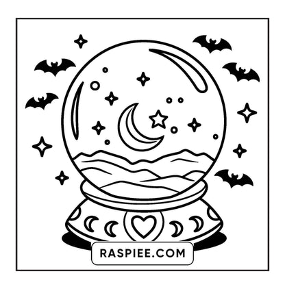 82 Bold and Easy Creepy Kawaii Coloring Pages