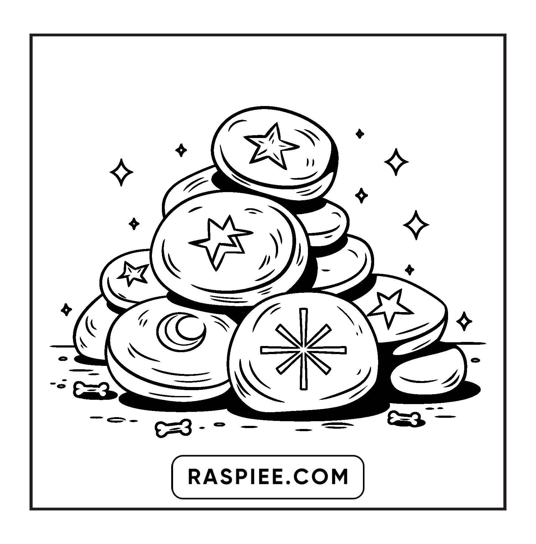 82 Bold and Easy Creepy Kawaii Coloring Pages