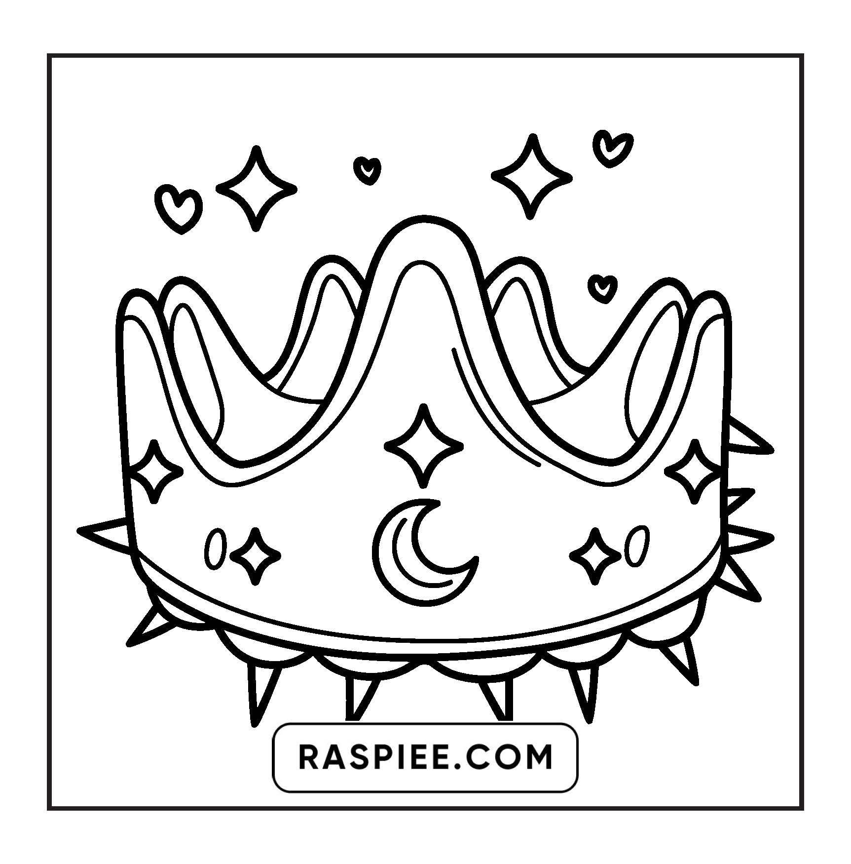 82 Bold and Easy Creepy Kawaii Coloring Pages