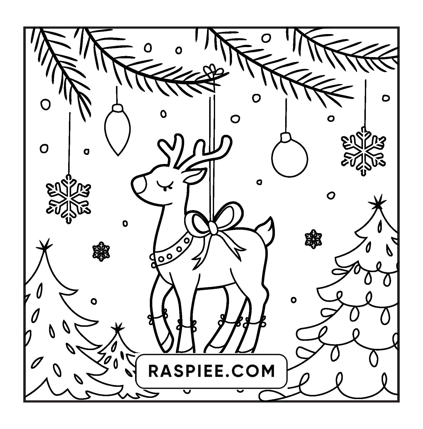 84 Bold and Easy Cozy Girl Christmas Coloring Pages
