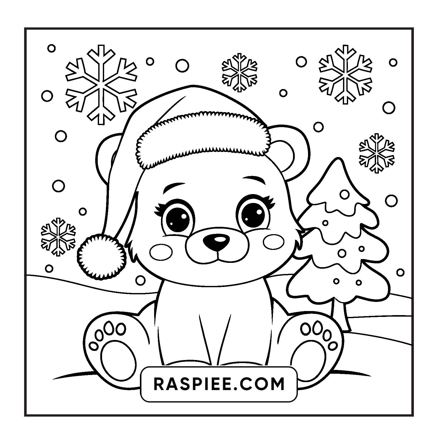 84 Bold and Easy Cozy Girl Christmas Coloring Pages