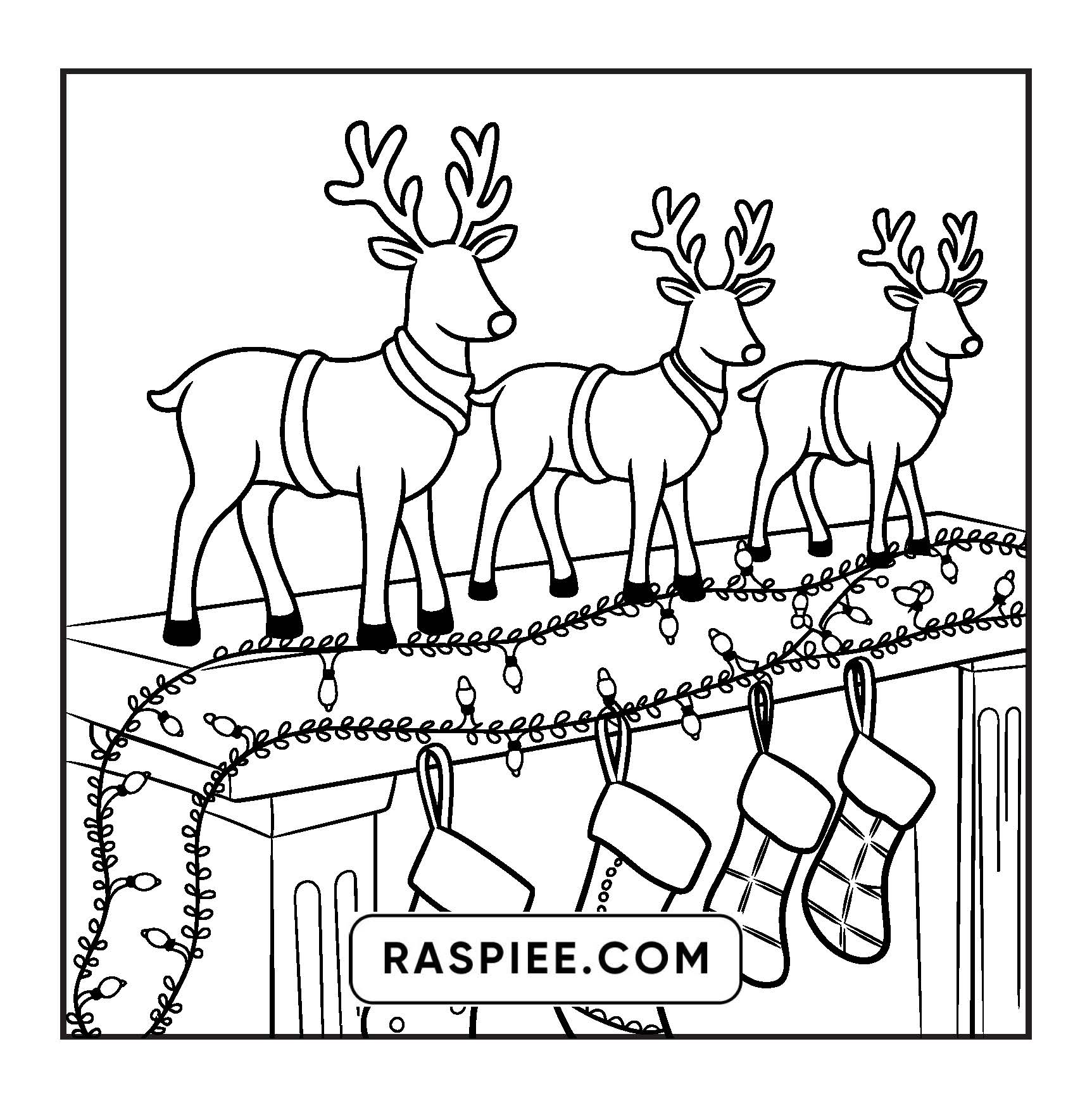 84 Bold and Easy Cozy Girl Christmas Coloring Pages