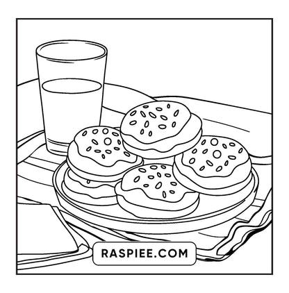 84 Bold and Easy Cozy Girl Christmas Coloring Pages