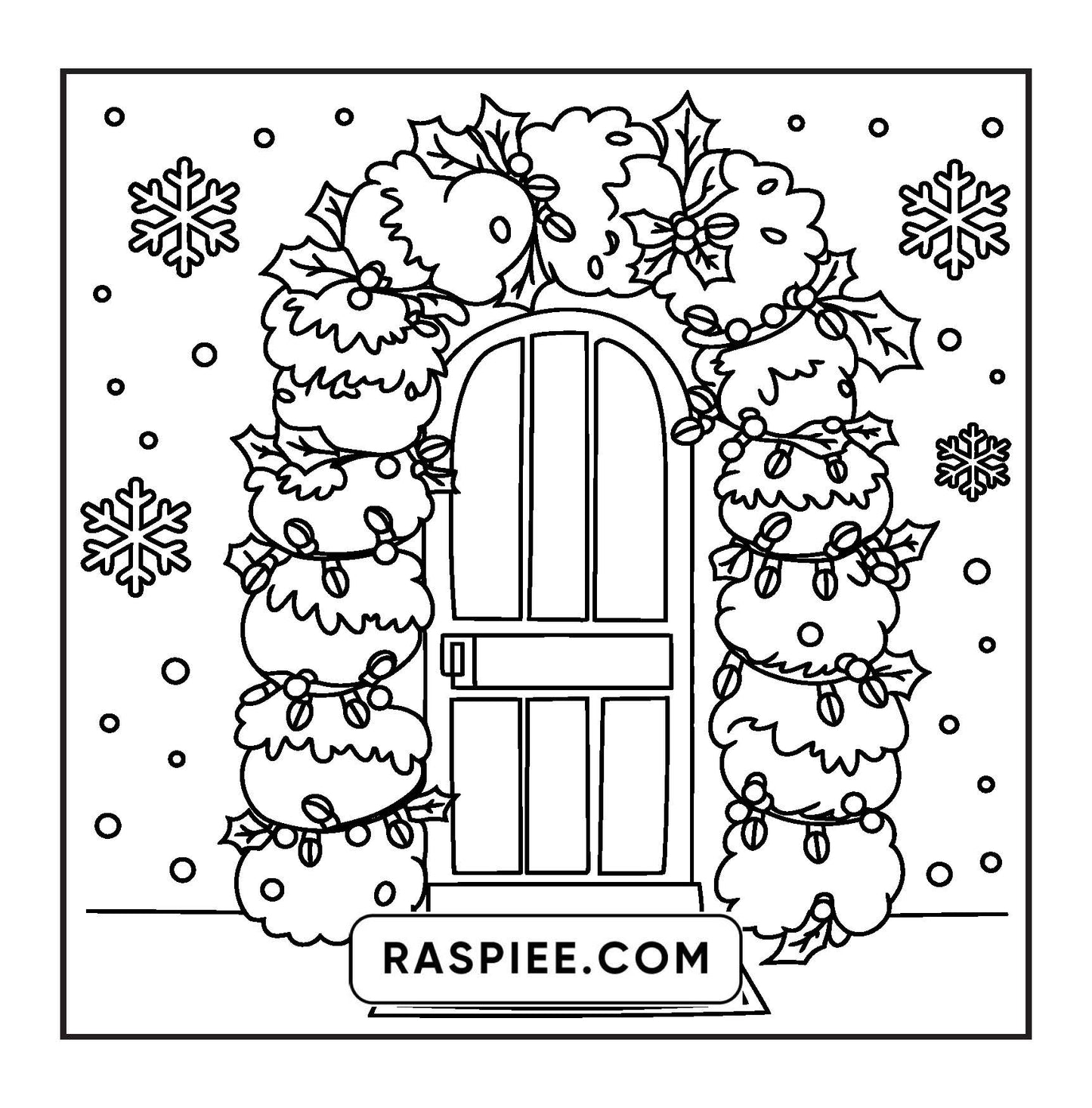 84 Bold and Easy Cozy Girl Christmas Coloring Pages