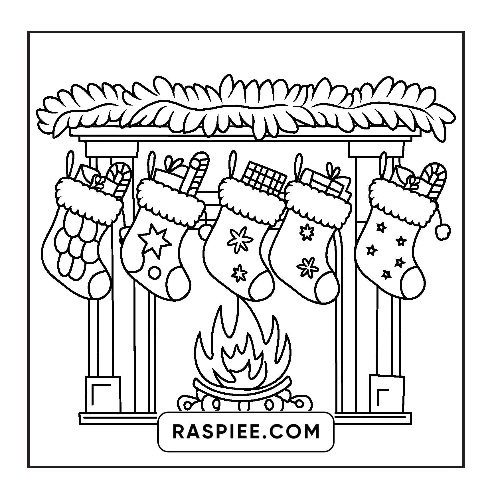 84 Bold and Easy Cozy Girl Christmas Coloring Pages