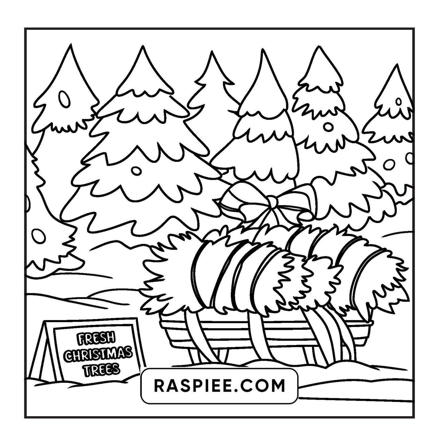 84 Bold and Easy Cozy Girl Christmas Coloring Pages