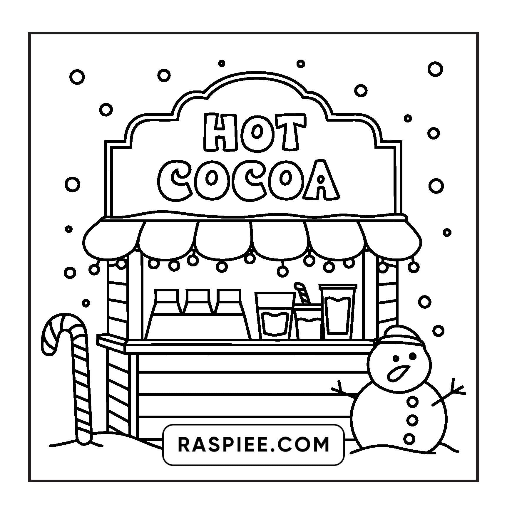 84 Bold and Easy Cozy Girl Christmas Coloring Pages