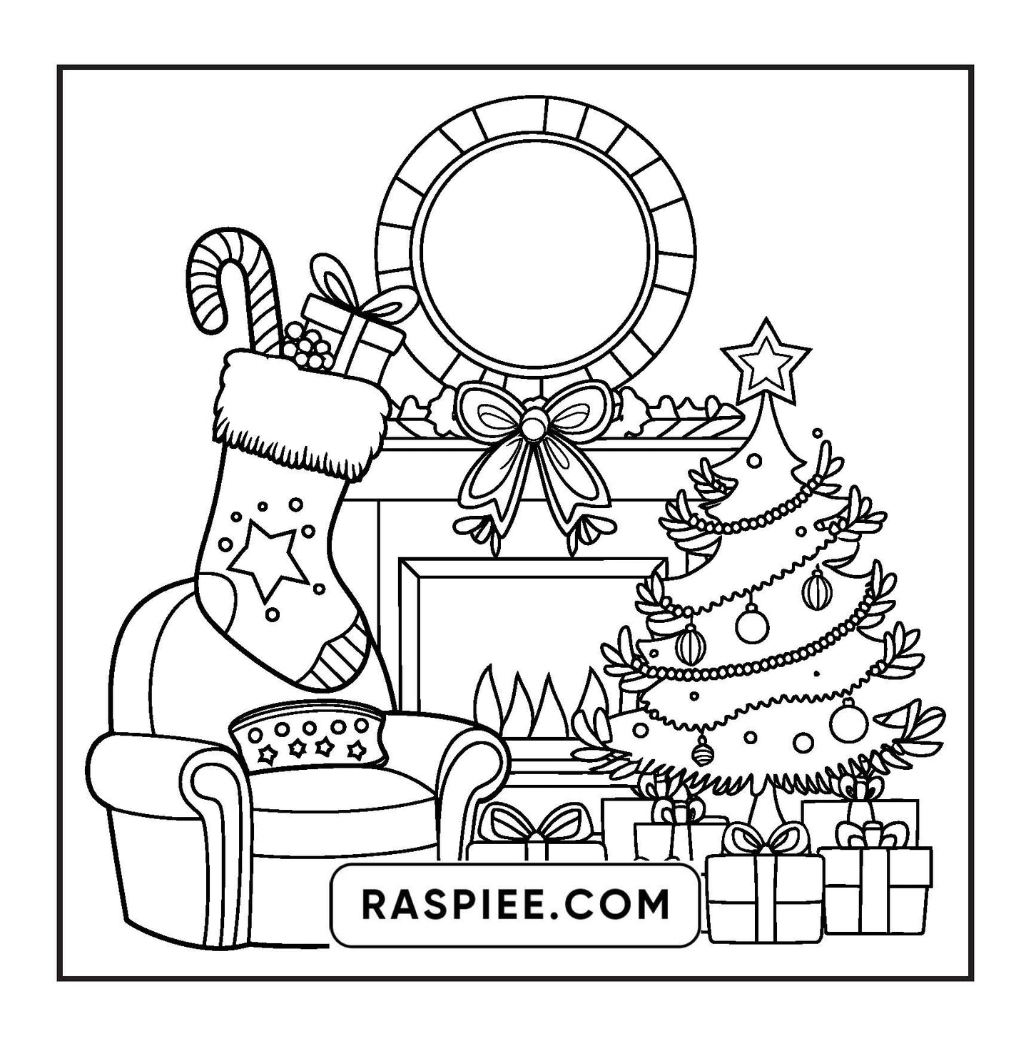 84 Bold and Easy Cozy Girl Christmas Coloring Pages