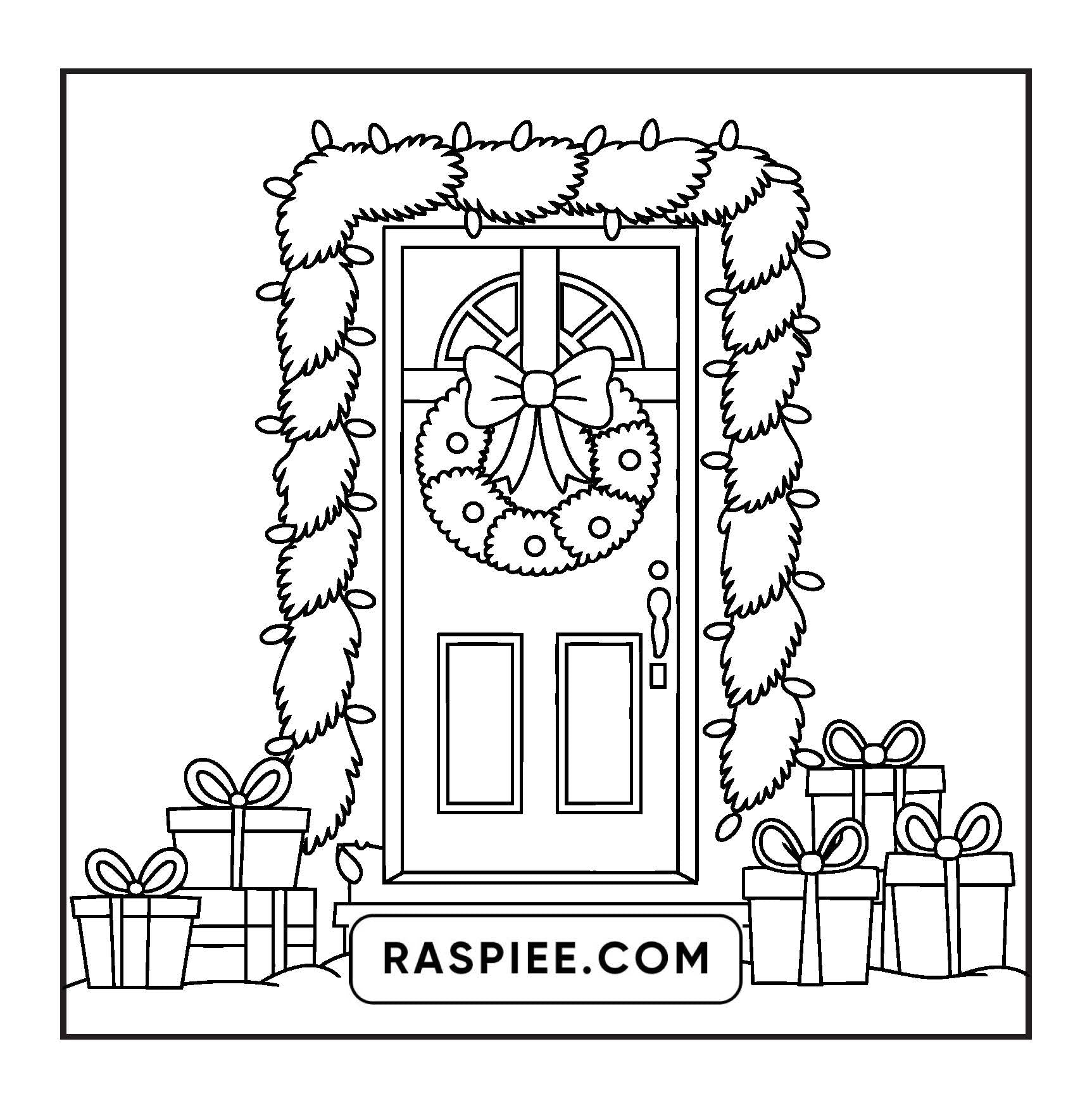 84 Bold and Easy Cozy Girl Christmas Coloring Pages