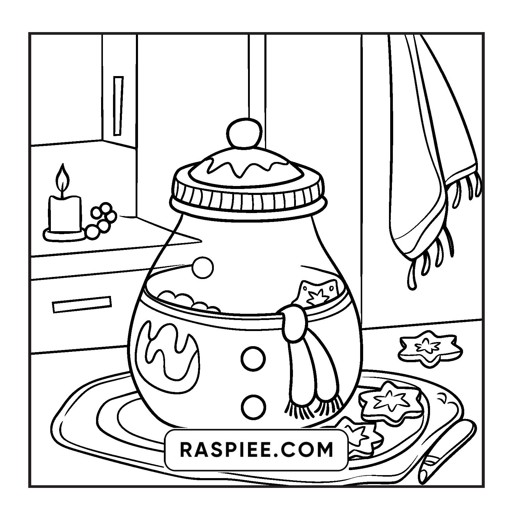 84 Bold and Easy Cozy Girl Christmas Coloring Pages