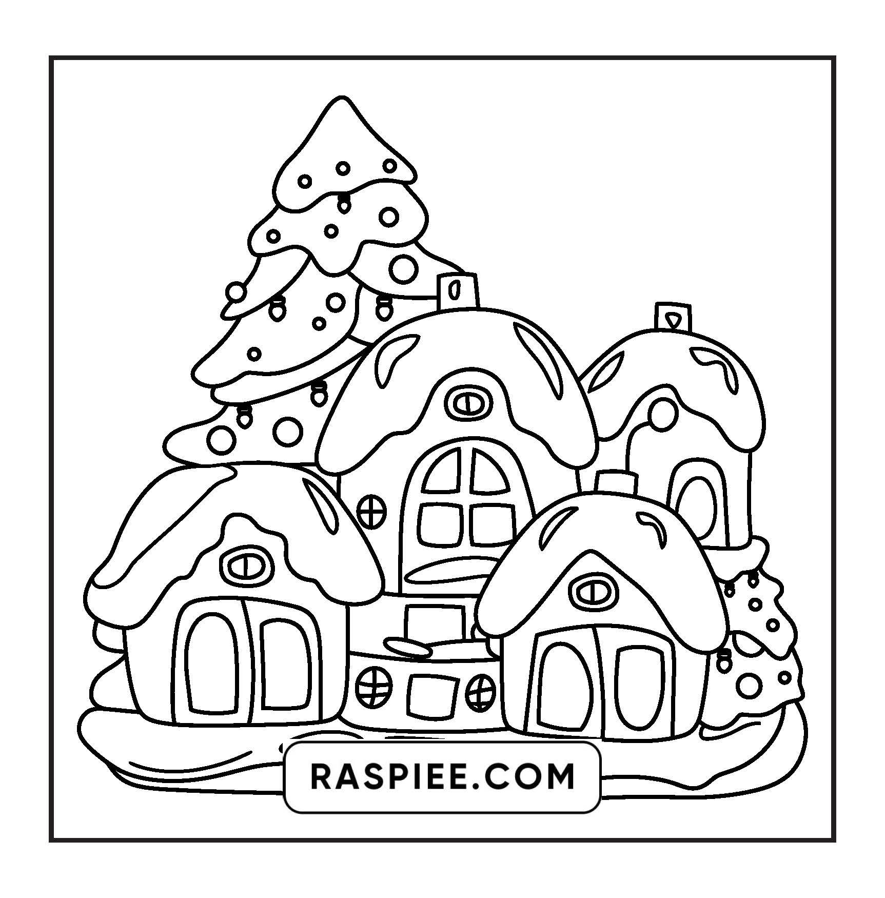 84 Bold and Easy Cozy Girl Christmas Coloring Pages