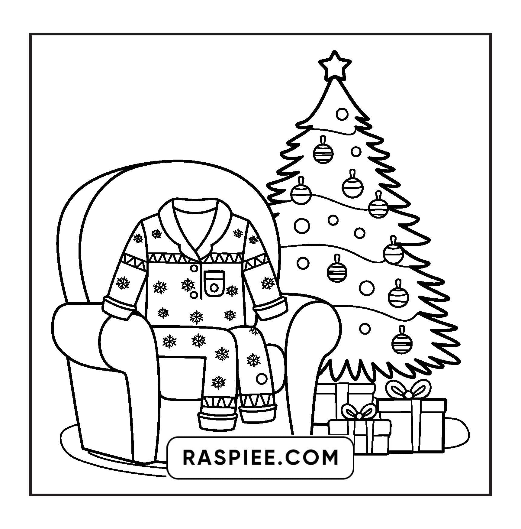 84 Bold and Easy Cozy Girl Christmas Coloring Pages