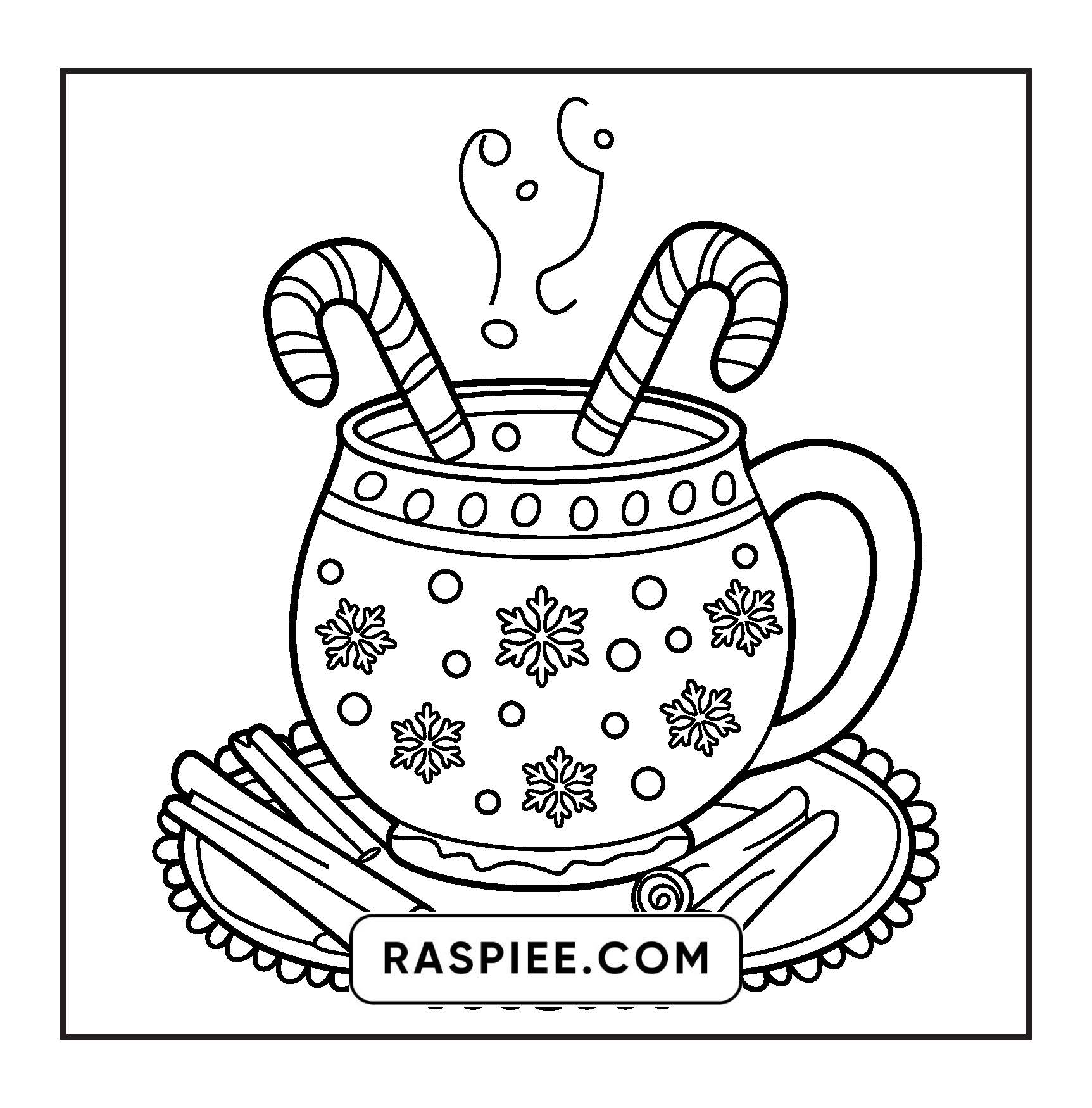 84 Bold and Easy Cozy Girl Christmas Coloring Pages