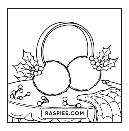 84 Bold and Easy Cozy Girl Christmas Coloring Pages