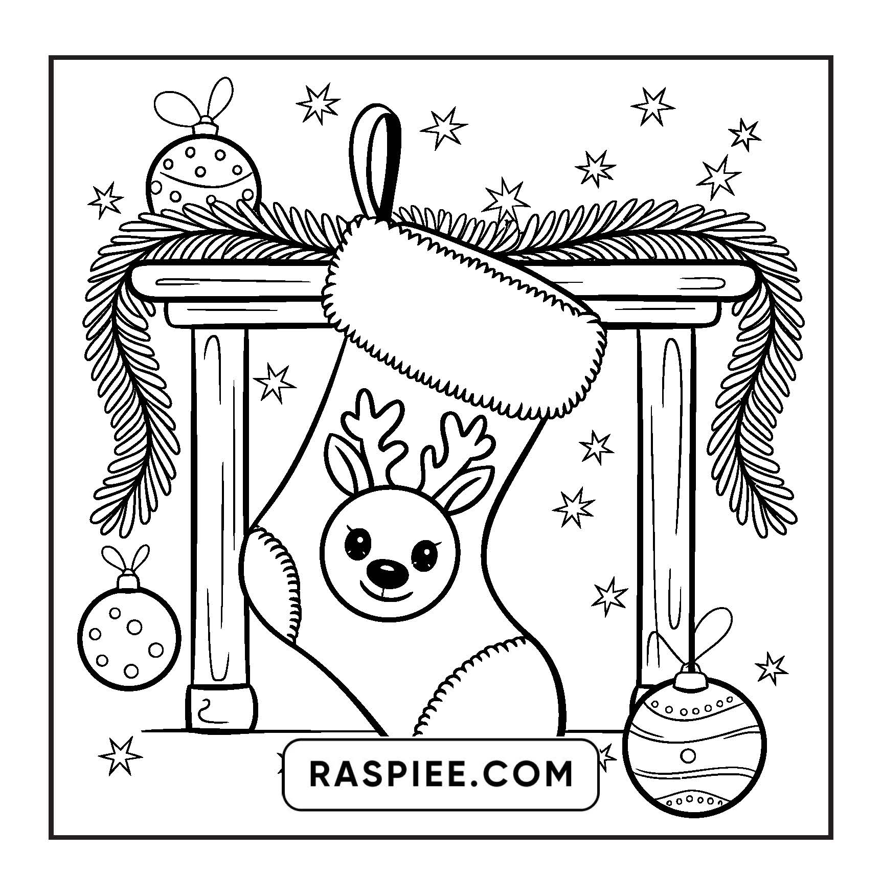 84 Bold and Easy Cozy Girl Christmas Coloring Pages