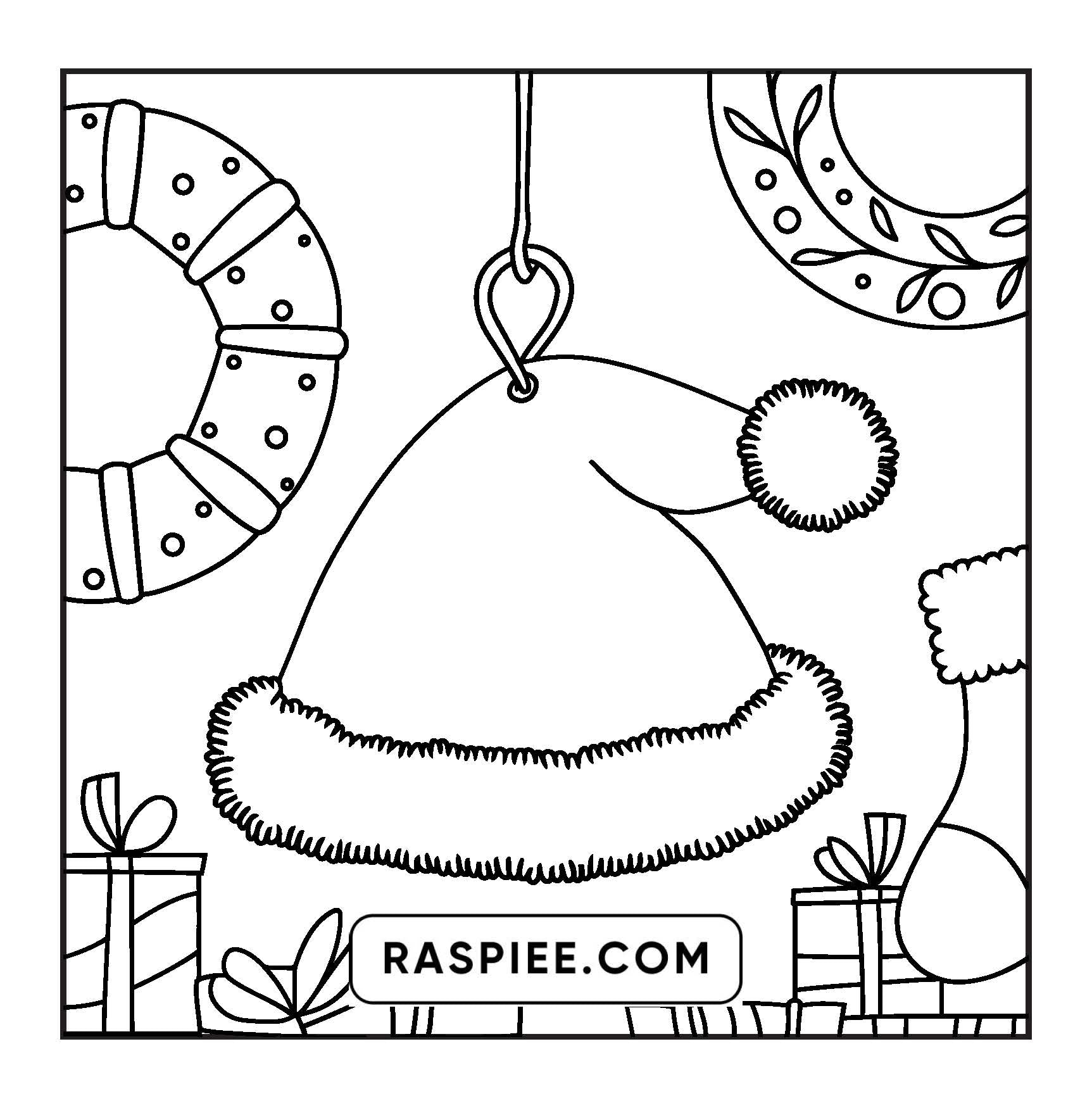 84 Bold and Easy Cozy Girl Christmas Coloring Pages