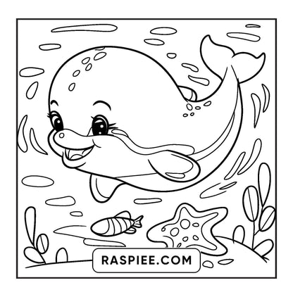 84 Bold and Easy Cute Animal Coloring Pages