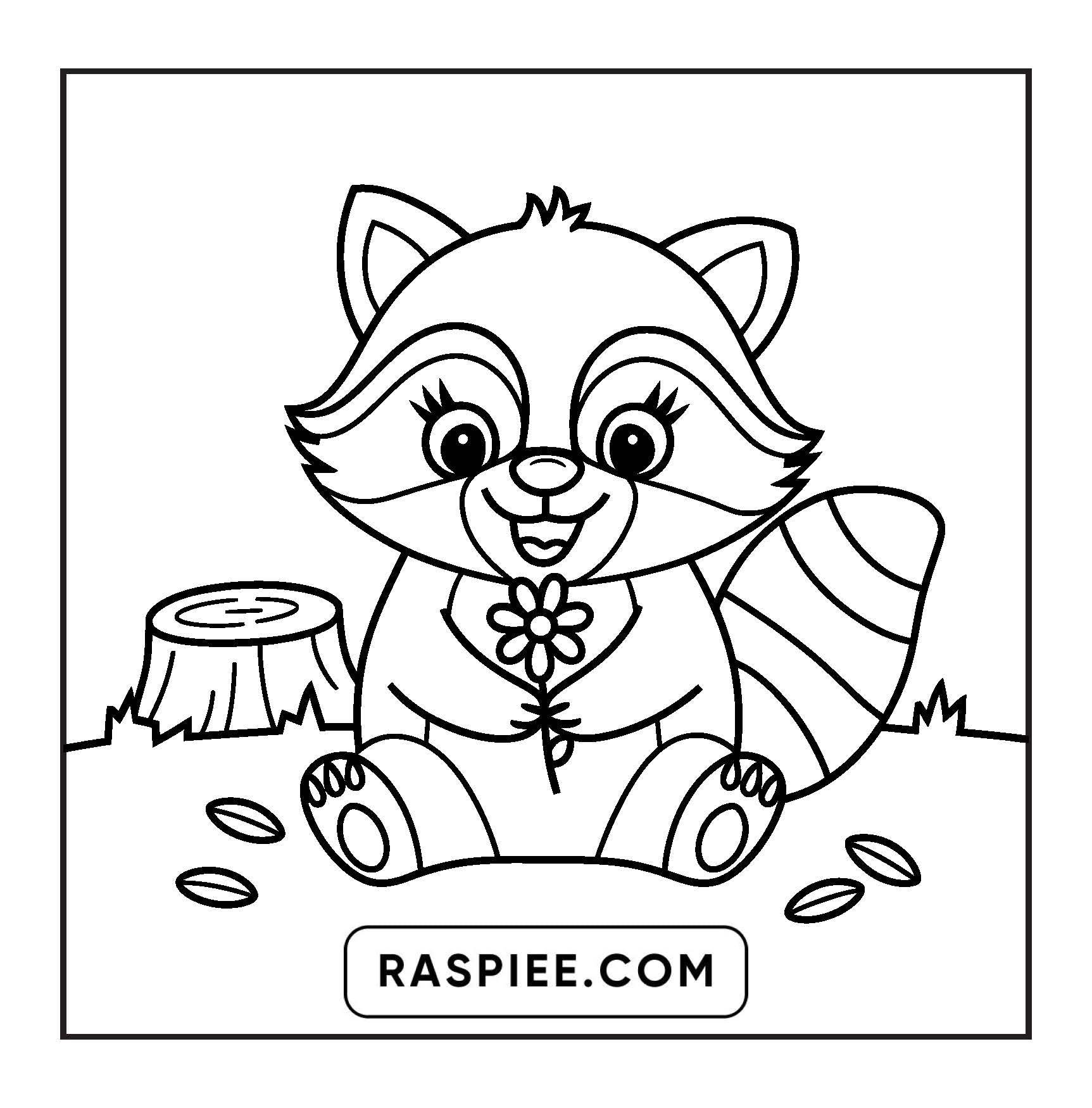 84 Bold and Easy Cute Animal Coloring Pages