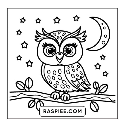 84 Bold and Easy Cute Animal Coloring Pages