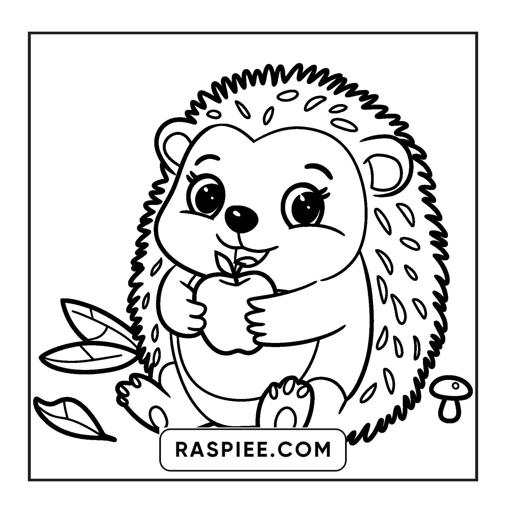 84 Bold and Easy Cute Animal Coloring Pages