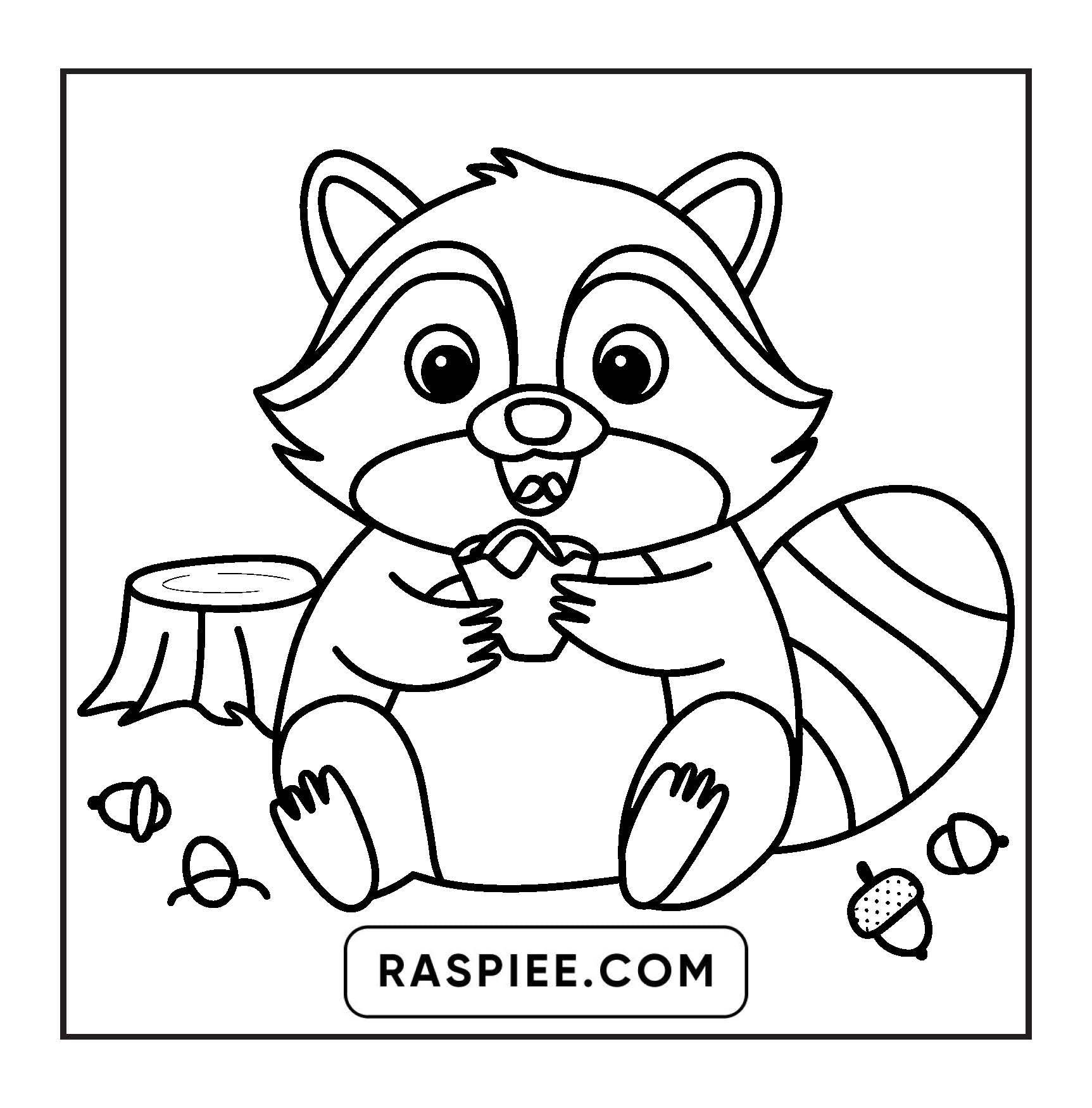 84 Bold and Easy Cute Animal Coloring Pages