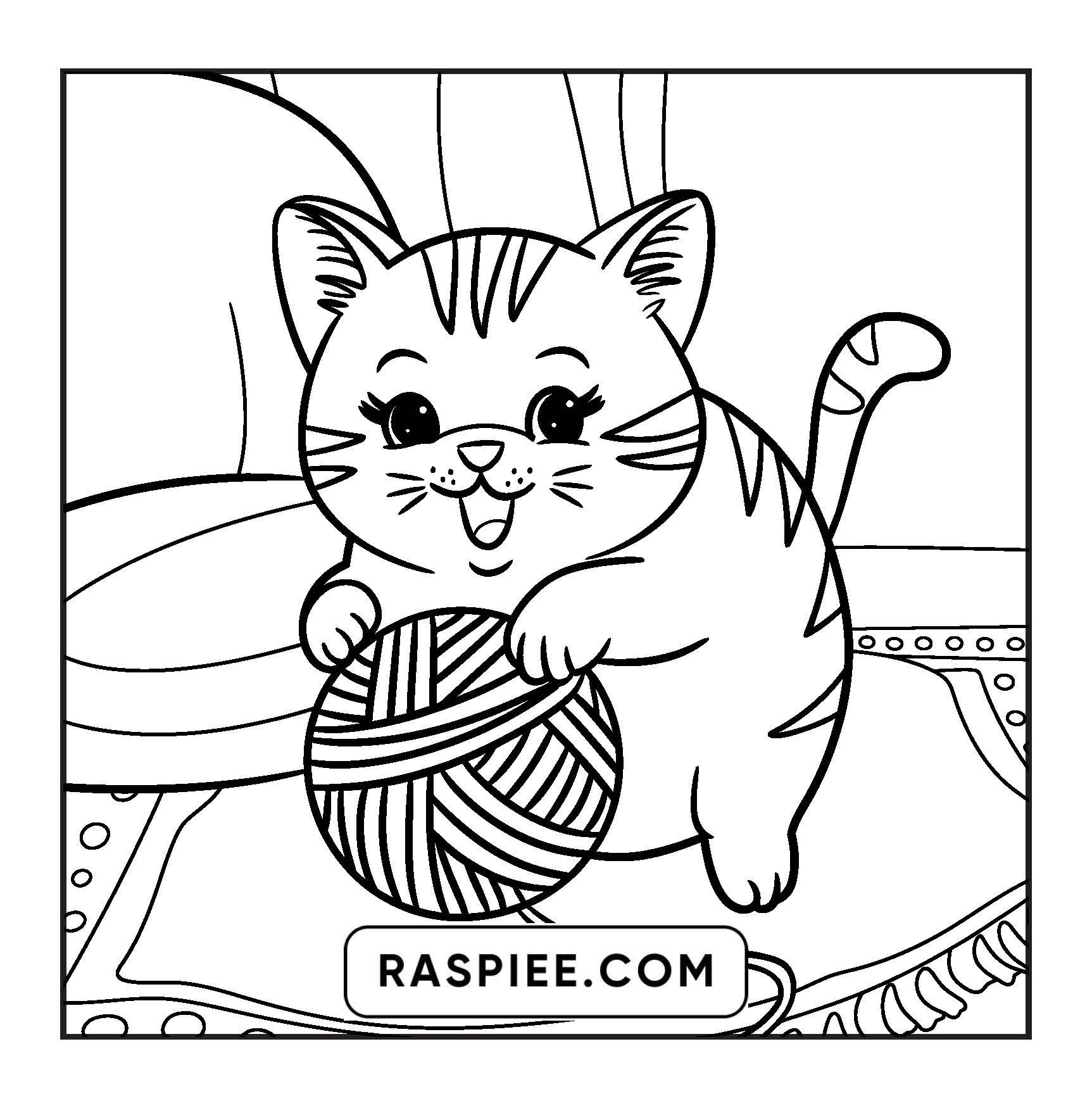 84 Bold and Easy Cute Animal Coloring Pages