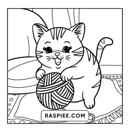 84 Bold and Easy Cute Animal Coloring Pages
