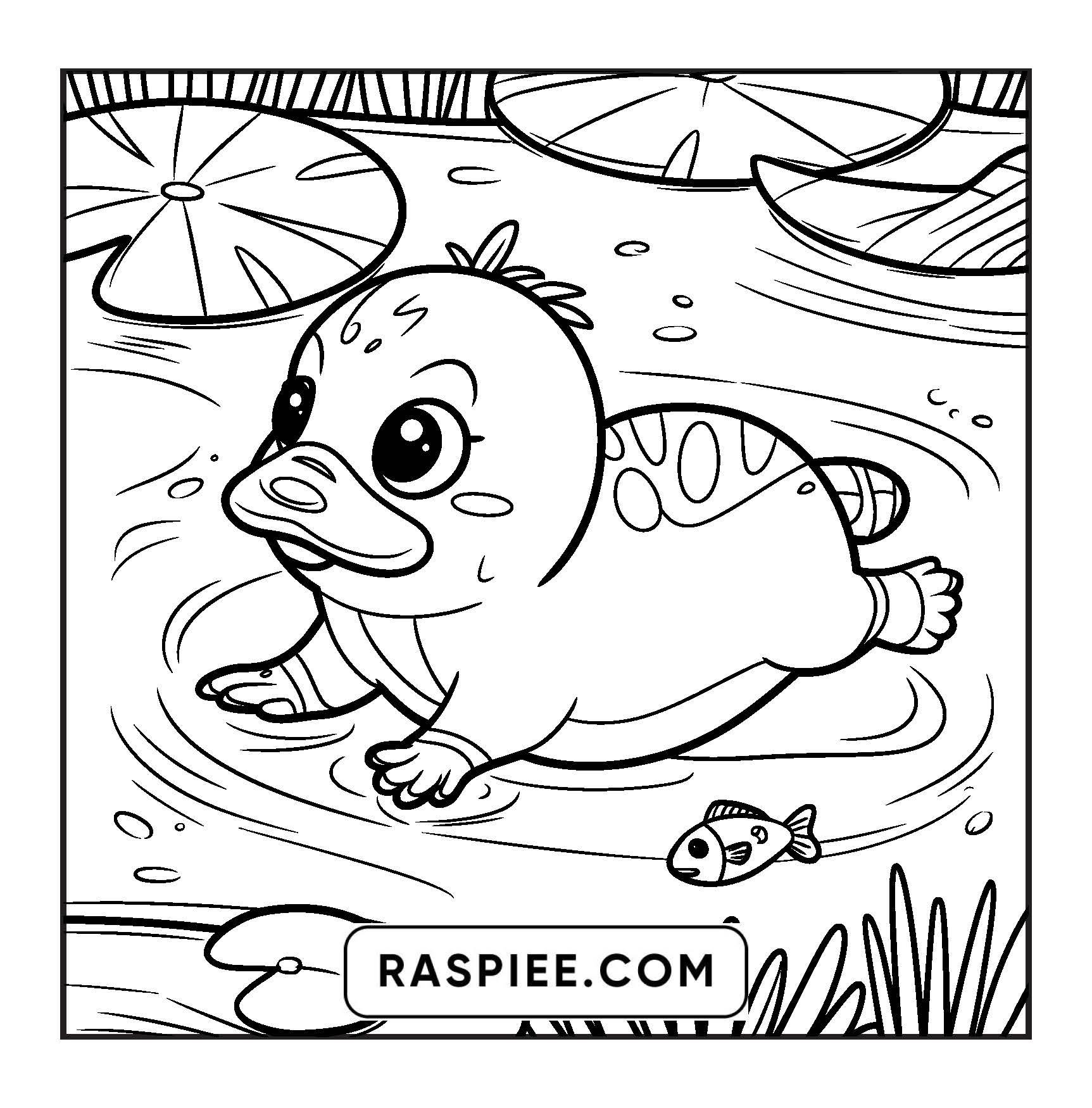 84 Bold and Easy Cute Animal Coloring Pages