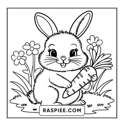 84 Bold and Easy Cute Animal Coloring Pages
