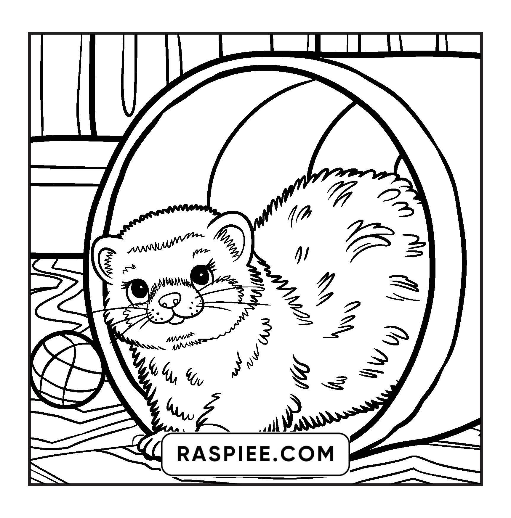 84 Bold and Easy Cute Animal Coloring Pages