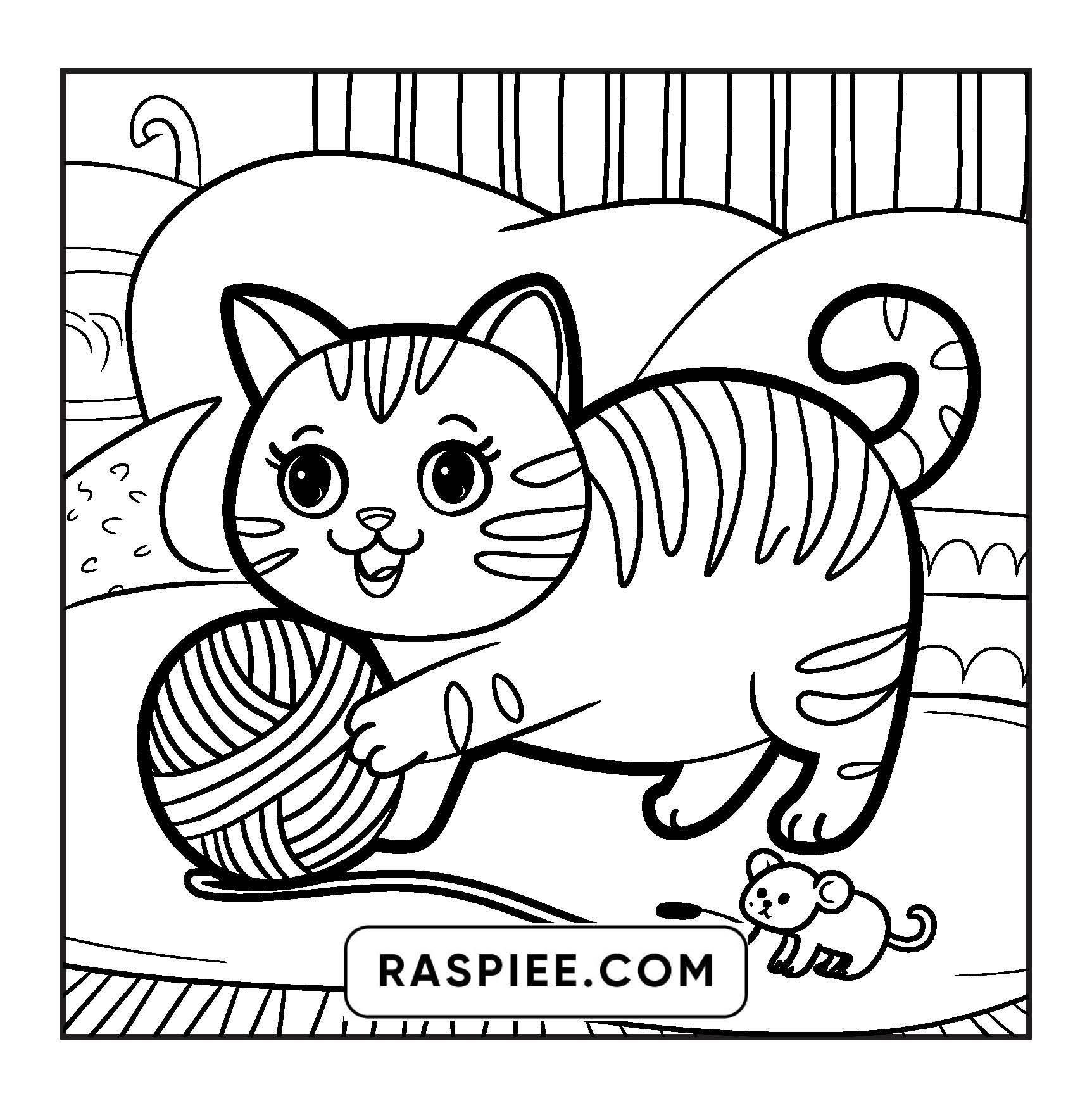 84 Bold and Easy Cute Animal Coloring Pages