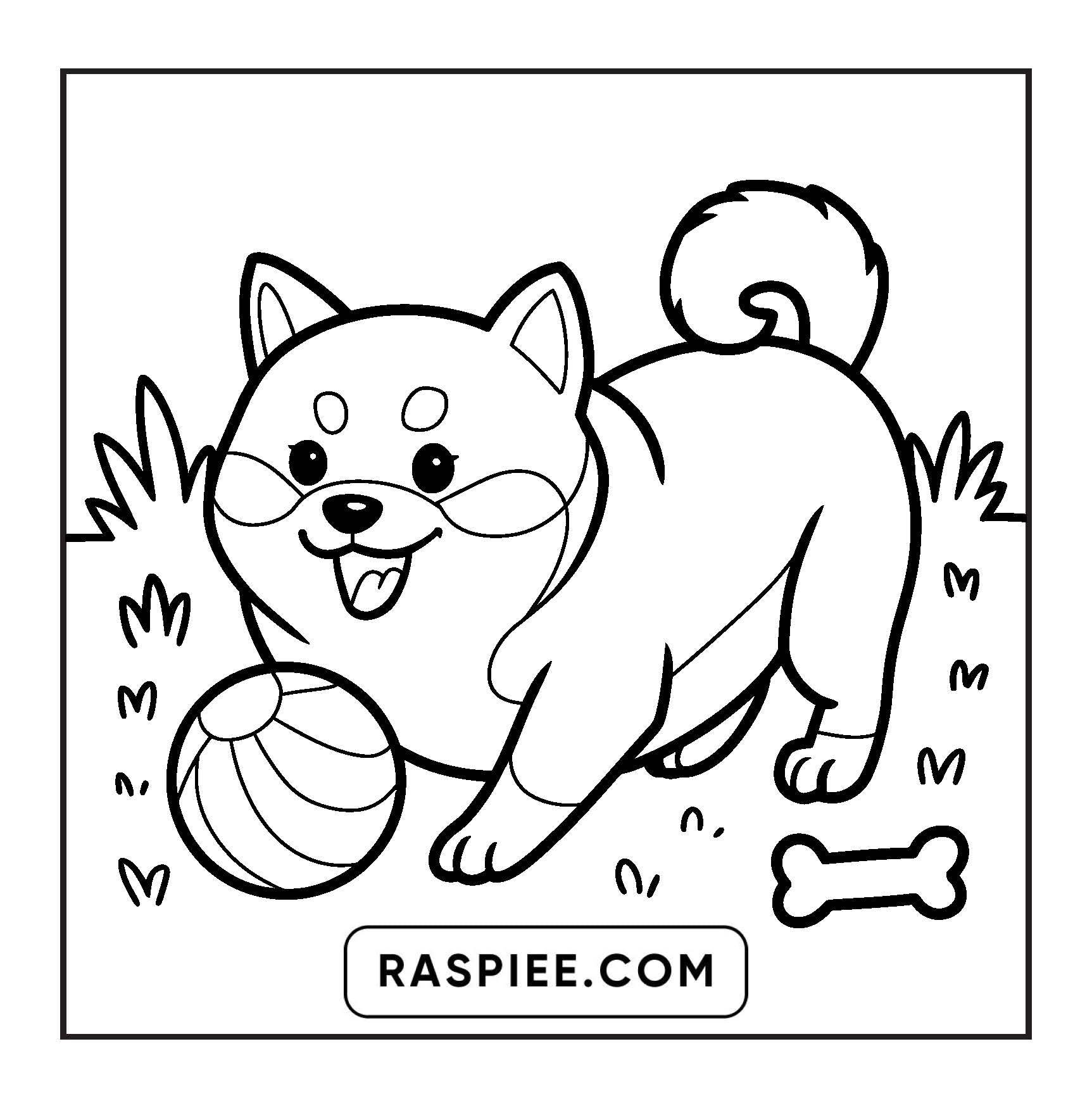 84 Bold and Easy Cute Animal Coloring Pages