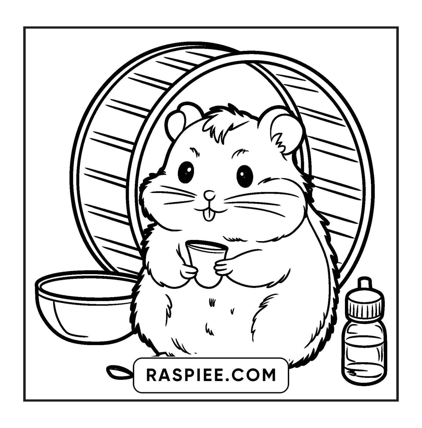 84 Bold and Easy Cute Animal Coloring Pages