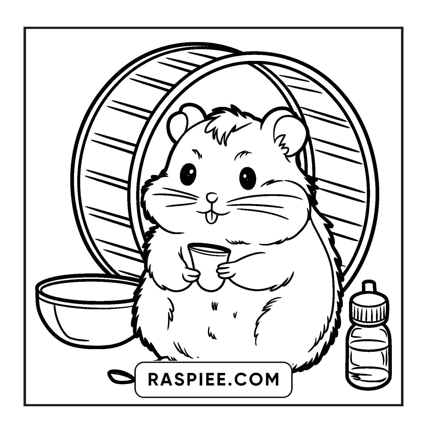 84 Bold and Easy Cute Animal Coloring Pages