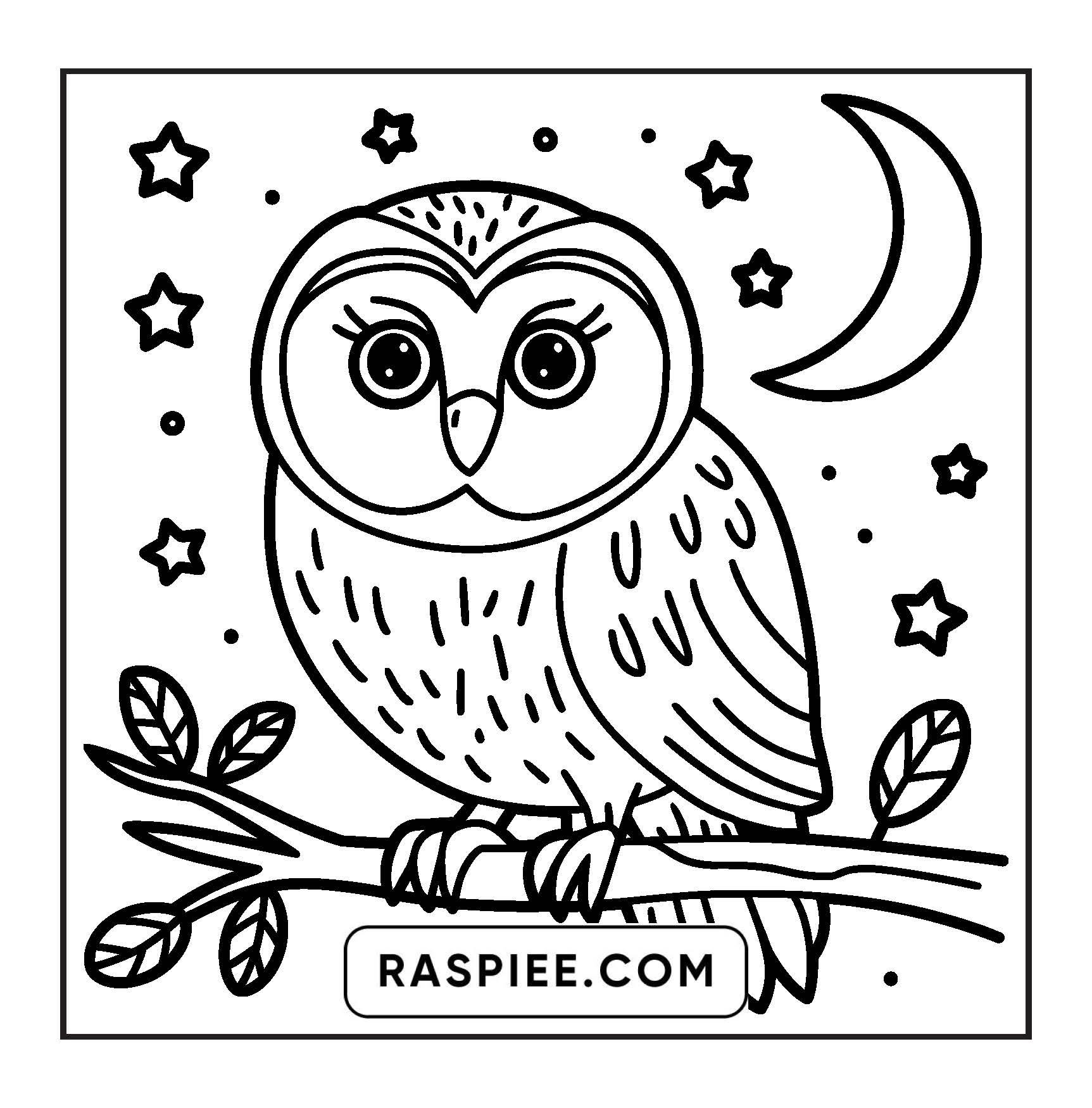 84 Bold and Easy Cute Animal Coloring Pages