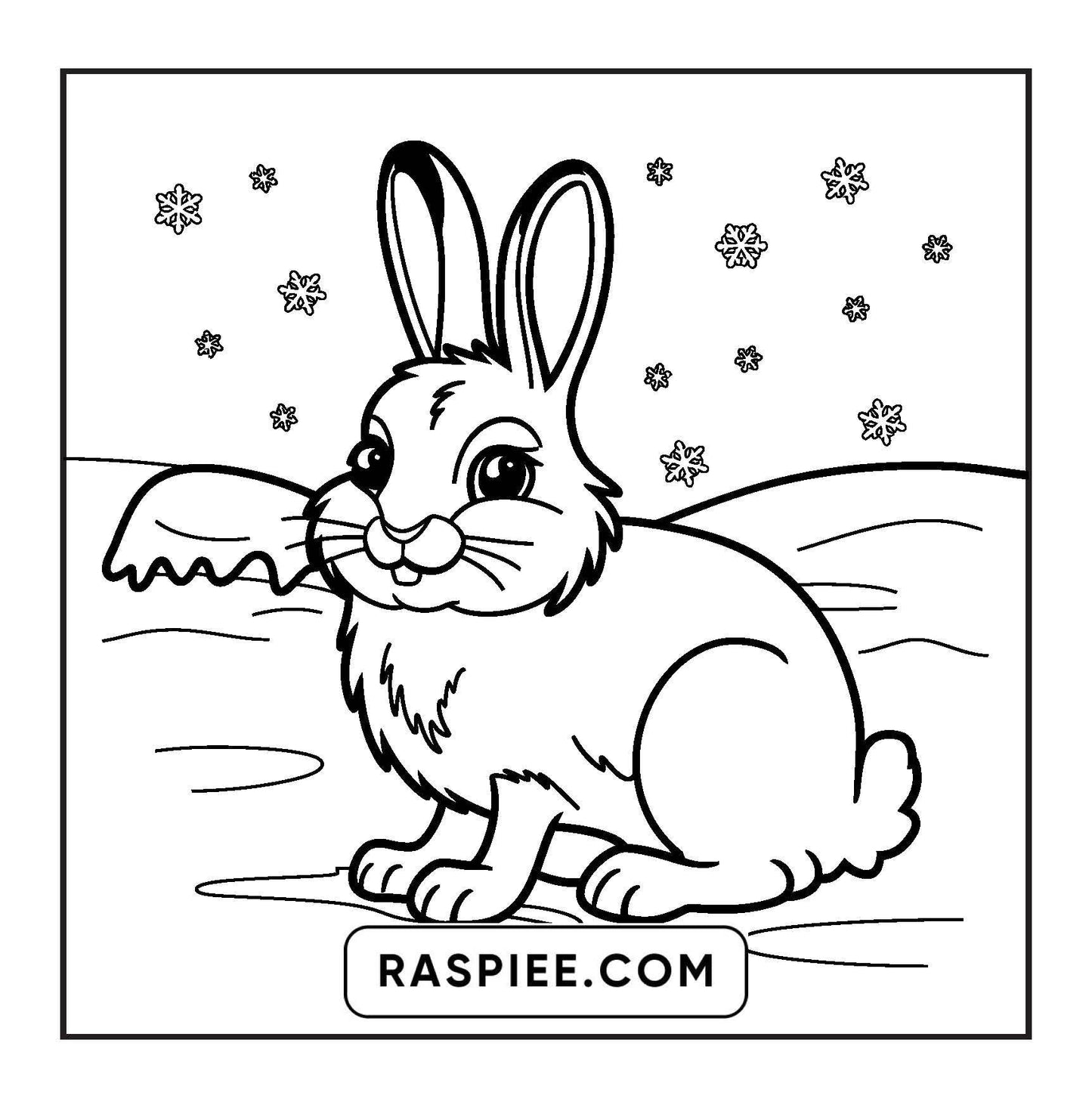 84 Bold and Easy Cute Animal Coloring Pages