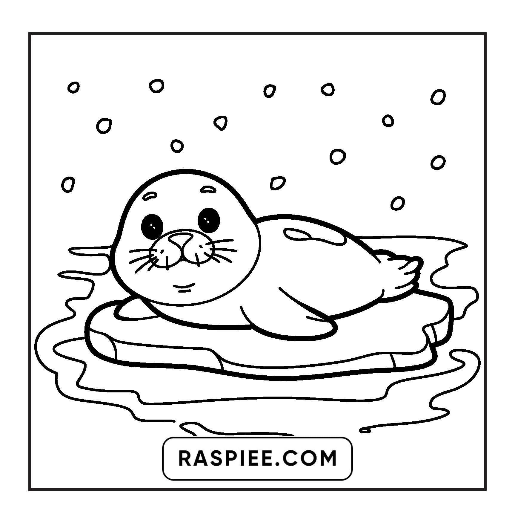 84 Bold and Easy Cute Animal Coloring Pages