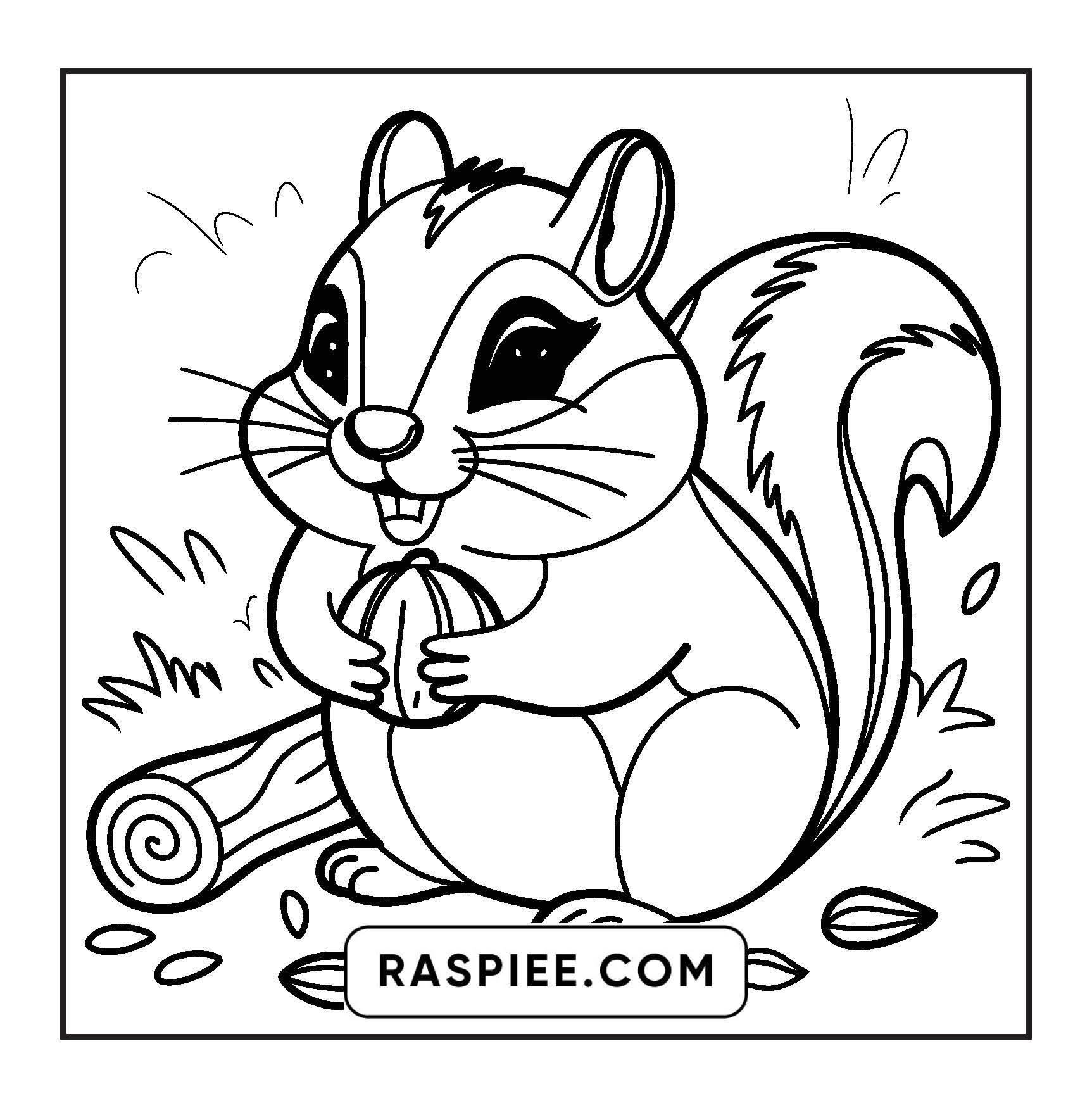 84 Bold and Easy Cute Animal Coloring Pages