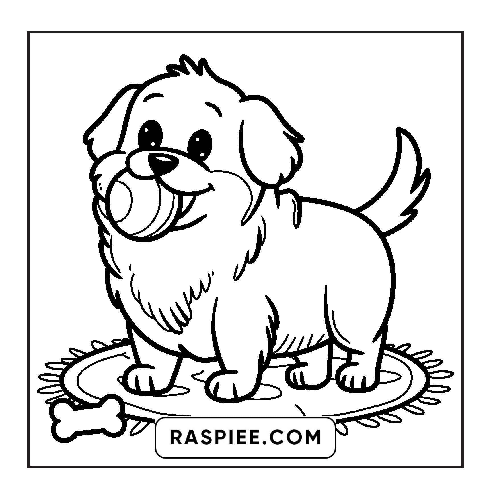 84 Bold and Easy Cute Animal Coloring Pages